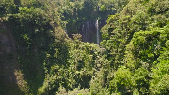 Waterfall Coban Sewu Java Indonesia