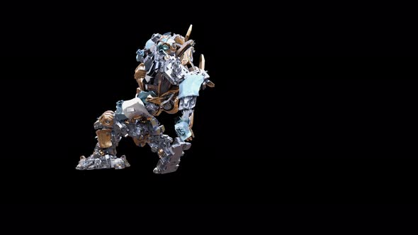 37 Robot Dancing 4K