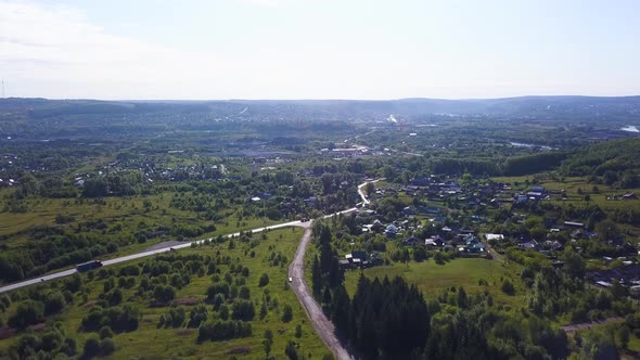 Summer View From a Helicopter