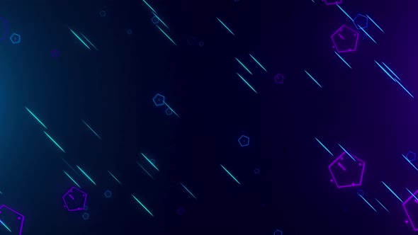 Neon Background 4K