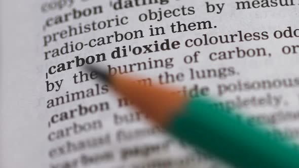 Carbon Dioxide Phrase in English Dictionary, Harmful Environmental Chemicals