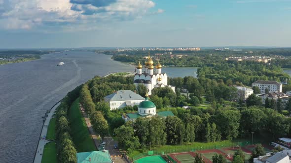 Assumption Cathedral in Yaroslavl Russia