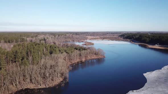 Spring Landscape Of Shevino Lake 26