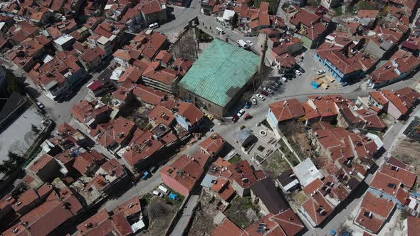 Ottoman Afyon City View Historical Mosque