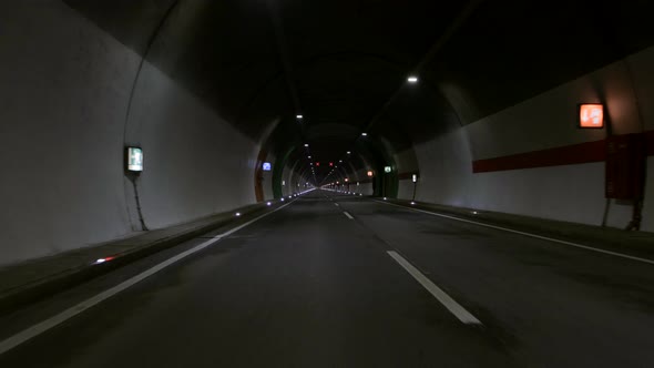 Modern Road Tunnel