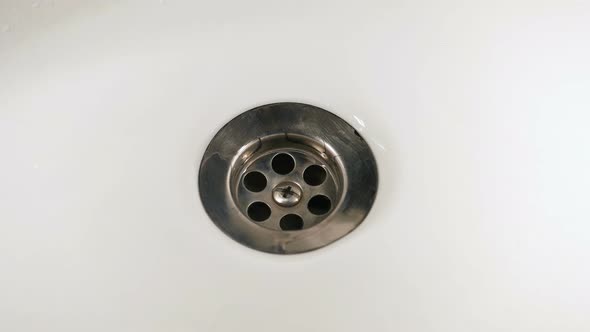 Water Rushing In Sink