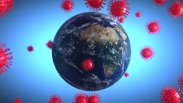 Coronavirus danger and public health risk disease and flu outbreak or coronaviruses influenza