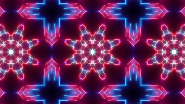 Party VJ Light Colorful Kaleidoscope 4K 03