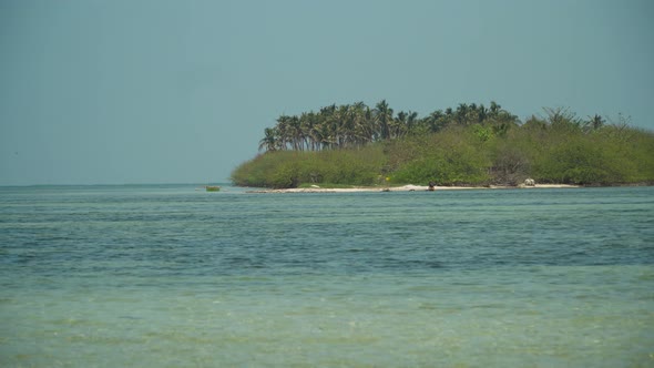 Sandy White Beach. Philippines