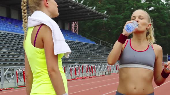 Finishing Running Race  alt