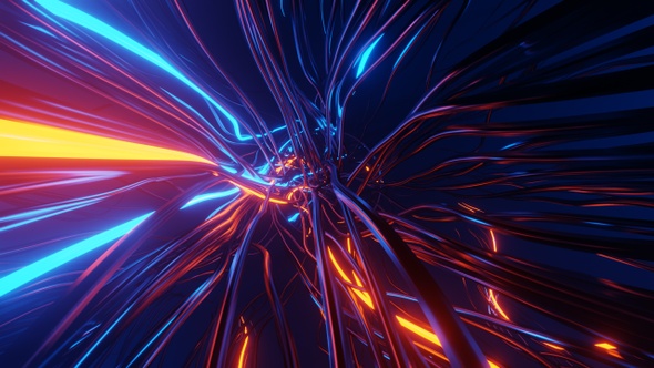 4 K Abstract Light Loop