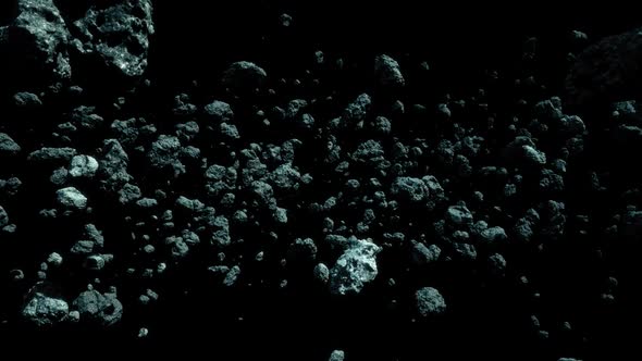 Asteroid In Drack Space  HD