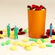 Miniature People Tablet Medicine Therapy - VideoHive Item for Sale