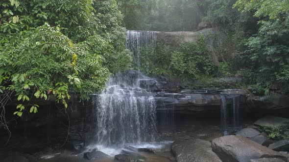 Waterfall in Jungle