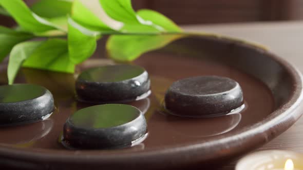 Spa background. Massage, oriental therapy, wellbeing and meditation concept.