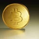 Golden bitcoin coin spin - VideoHive Item for Sale