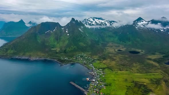 Mefjordvar, Island Senja. Beautiful Nature Norway Natural Landscape Mefjord