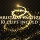 Golden Christmas Particle V2 - VideoHive Item for Sale