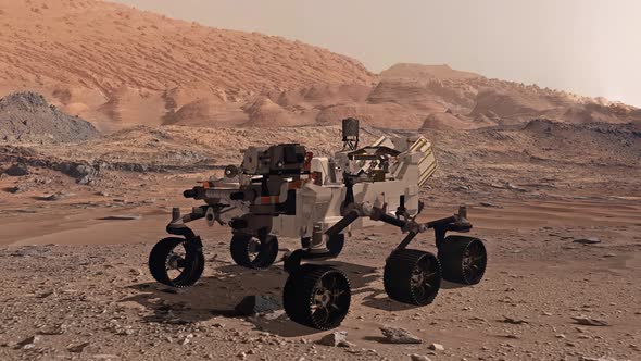The Perseverance Rover Deploys Its Equipment