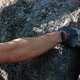 Closeup of a Gloved Climber's Hand Holding Onto a Rock Crack - VideoHive Item for Sale
