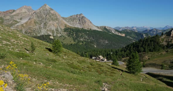 The Izoard pass, Queyras range, Hautes Alpes, France