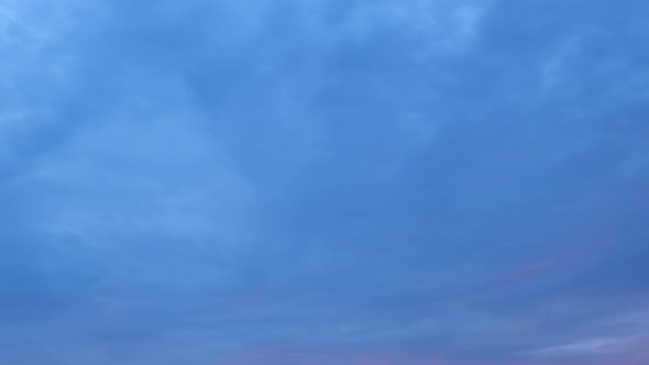 4K Time lapse of beautiful blue sky with clouds background, Blue sky with clouds and sun.