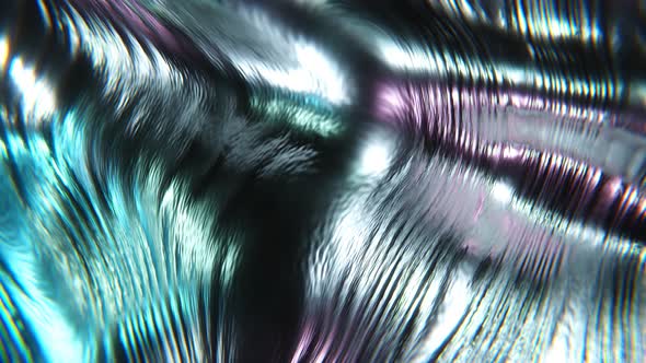 Abstract Seamless Loop Fluid Mercury Alloy, Metallic, Oil Liquid Flowing Surface Background