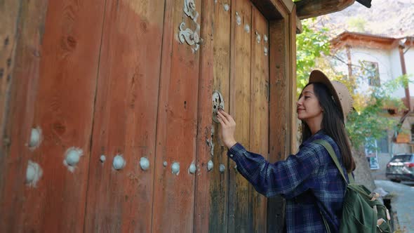 Looking at the Historic Door