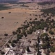 Aerial drone view of the Caliphate City of Medina Azahara in Cordoba. Archaeological site. - VideoHive Item for Sale