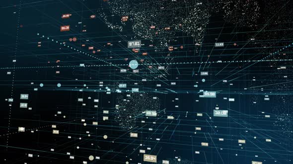 Digital Data Earth Balance Of Trade