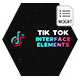 Tik Tok Interface Elements - MOGRT - VideoHive Item for Sale