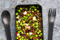 Coloful Healthy Pea and Wild Rice Salad in Bento Box - PhotoDune Item for Sale