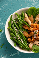 Green Beans with Oyster Mashroom Bowl Dish. Healthy Food - PhotoDune Item for Sale