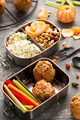 Vegetarial Falafel Balls in Lunch Box. Healthy Take Away Brunch Idea - PhotoDune Item for Sale