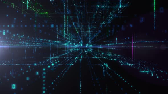 3D Big Data Digital Tunnel alt