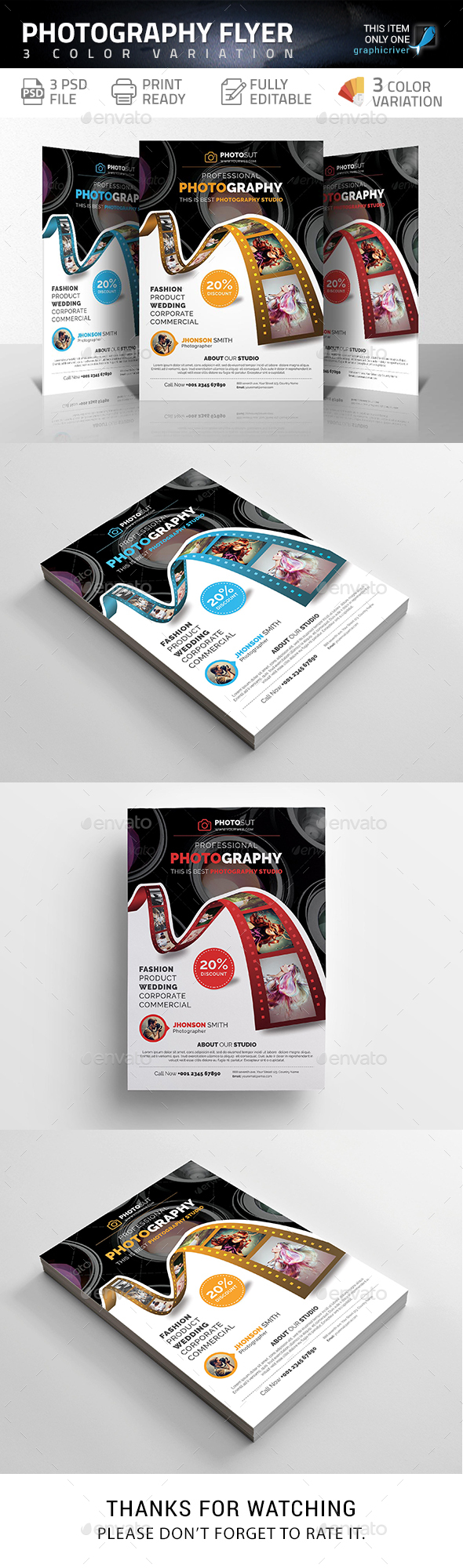 Photography Business Flyer Templates From Graphicriver