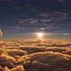 Sunset Above the Clouds 4k - VideoHive Item for Sale