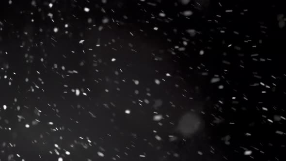 Snowing