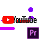 Modern Youtube Logo | For Premiere Pro - VideoHive Item for Sale