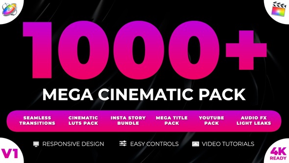FCPX Mega Cinematic Pack alt