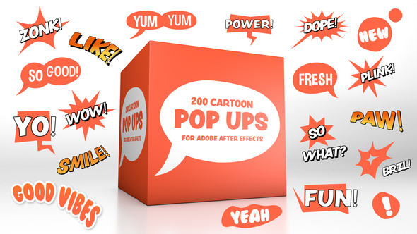 Cartoon Pop-Ups