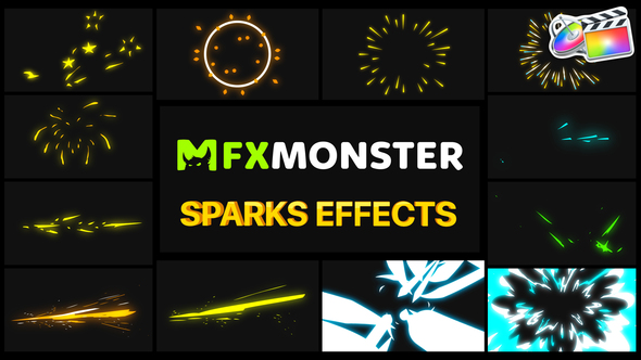Sparks Effects | FCPX alt