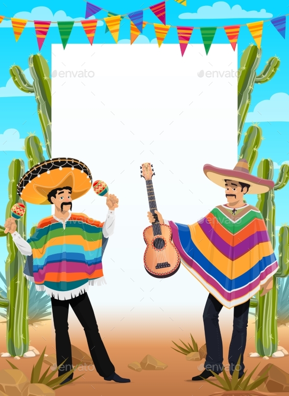 Mexican Cinco De Mayo Poster Mexico Holiday Fiesta