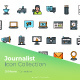 Journalist Icon - GraphicRiver Item for Sale