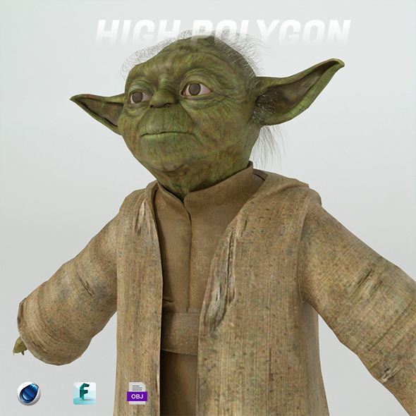 Yoda 3d model
