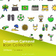 Brazilian Carnival Icon - GraphicRiver Item for Sale