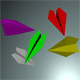 folding paper plane - 3DOcean Item for Sale