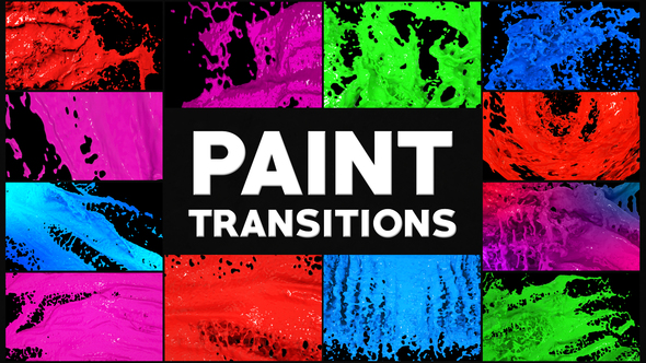 Paint Transitions | Premiere Pro MOGRT
