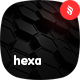 3D Black Hexagon Background Set - GraphicRiver Item for Sale