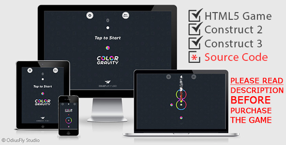 Color Gravity - HTML5 Game